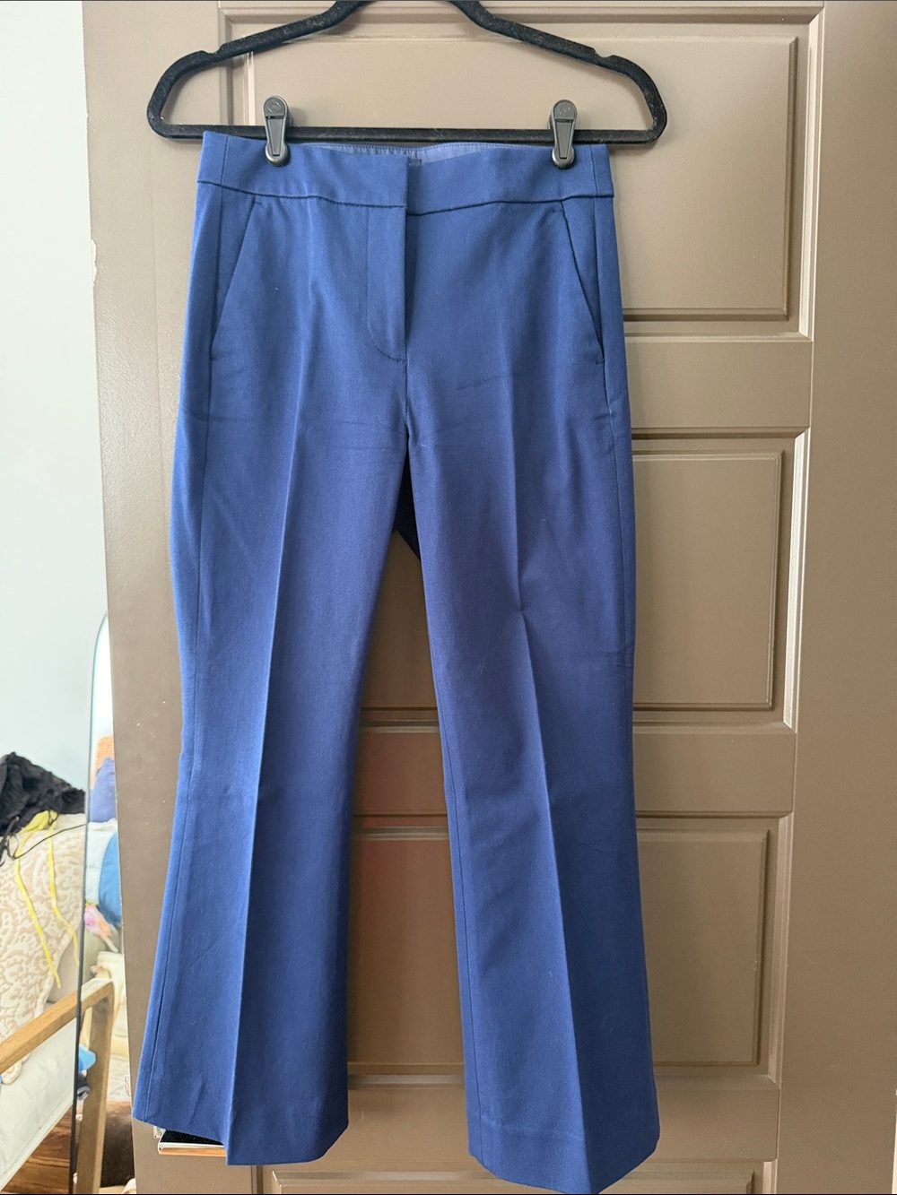 J. Crew Royal Blue Boot-Cut Dress Pants